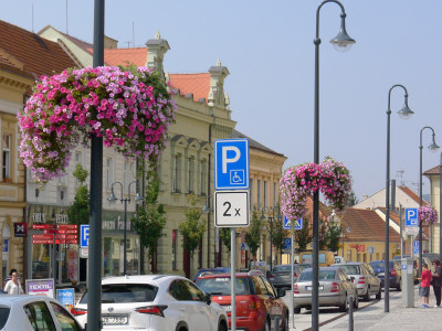 Květinové závěsy - Uherský Brod